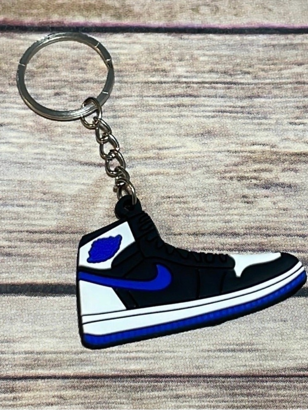 Nike Black & Blue Sneaker Keychain